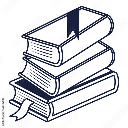 pile of books