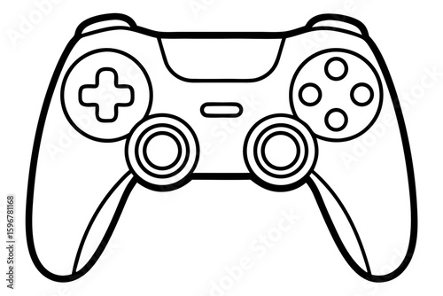 video game controller silhouette