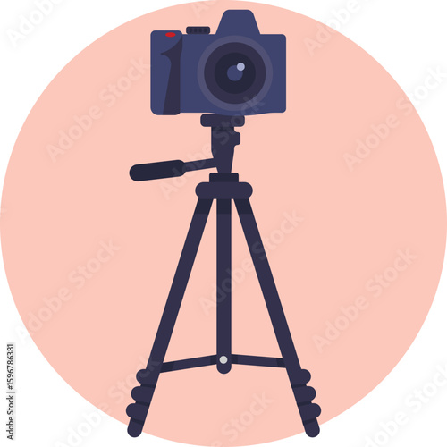 A device with adjustable legs to keep a camera fixed and reduce motion blur.