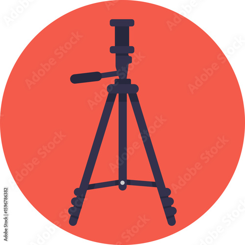 A three-legged stand used to stabilize cameras for sharp, steady photos.