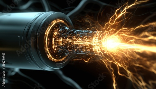Intricate Digital Energy Flow Through Metallic Conduit