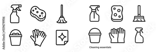 Essential cleaning tools and supplies for effective home maintenance and organization