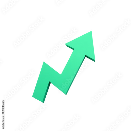 Growth chart arrow upwards success business finance investment market trend stock price upswing diagram on transparent background Free Download Growth chart arrow upwards success business finance investment market trend stock price upswing diagram on transparent background - GFXLoad