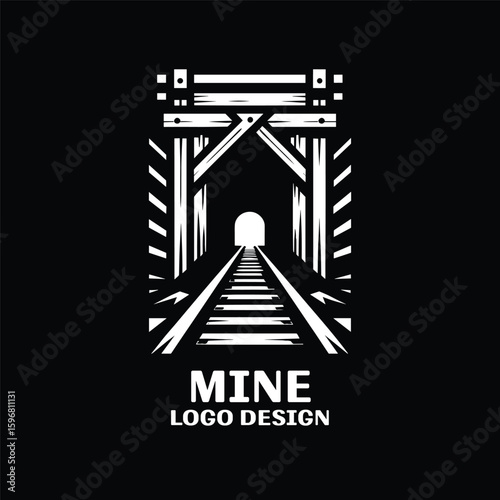 Mine Vector Logo Design 