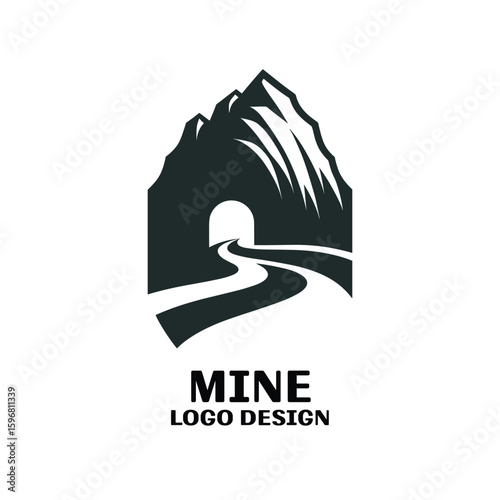 Mine Vector Logo Design 