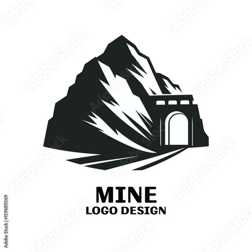 Mine Vector Logo Design 