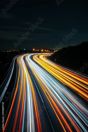 highway at night