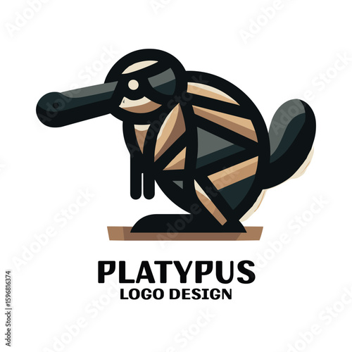 Platypus Vector Logo Design 