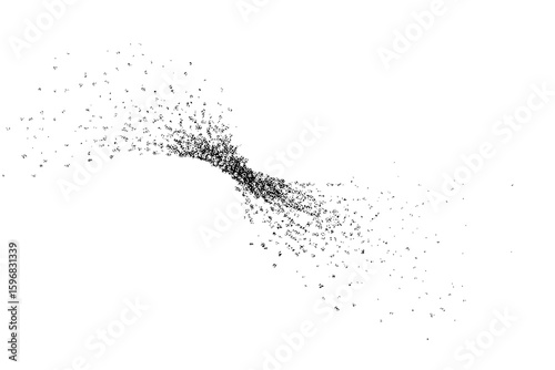 Illustration of a series of bubbles ascending vertically with leaf like shapes inside the bubbles