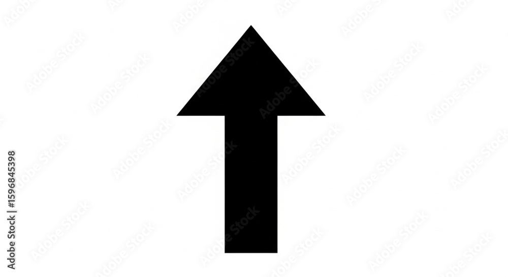 arrow on white background arrow on white background