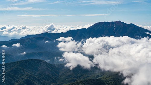 Cinematic View of Little Adam’s Peak and Surrounding Hills