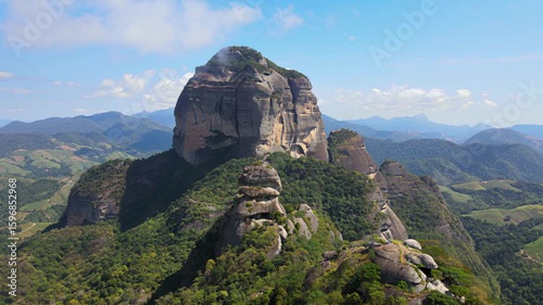 Stunning Sunrise Over Little Adam’s Peak – Aerial 4K Footage