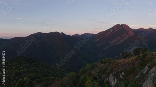 Breathtaking Aerial View of Little Adam’s Peak in Sri Lanka