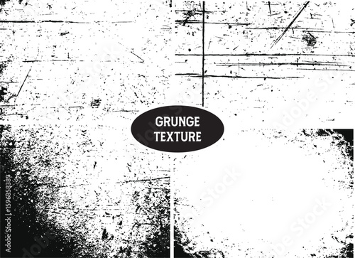 Dust & Scratch Grunge Vector Bundle – Overlay Texture Pack