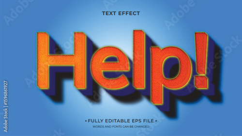 editable text effect, 3d text effect