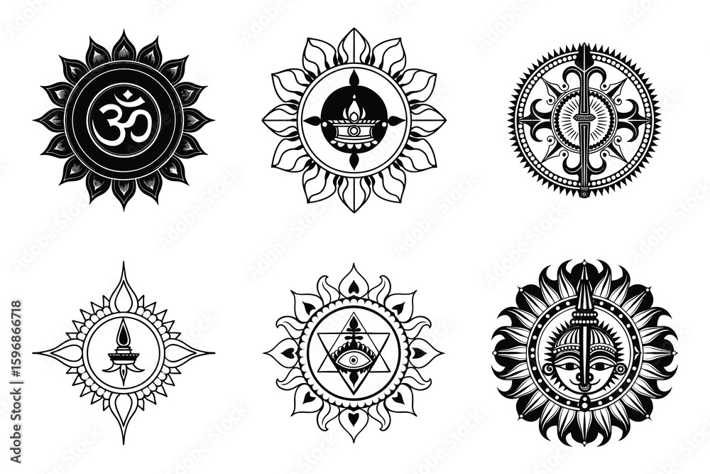 Fototapeta premium Sun svg design