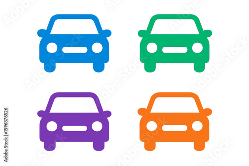 Vector illustration of a Bangkok tuk tuk sign in Thailand design