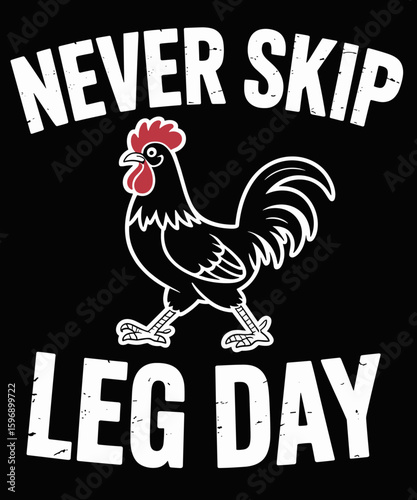 Never Skip Leg Day Funny Gym Workout Legs