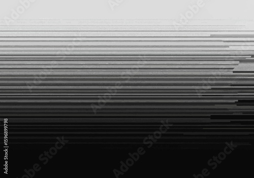 Exploring the Aesthetic of Digital Distortion and Signal Degradation Through Abstract Grayscale Visuals and Textured Noise Patterns Creating a Unique Abstract Art Experience