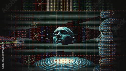 Digital Consciousness in Geometric Network