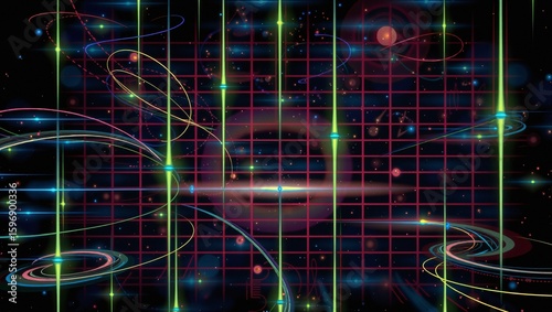 Cosmos in Dynamic Digital Grid