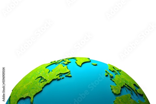 Globe earth world map geography continents oceans countries travel planet design art