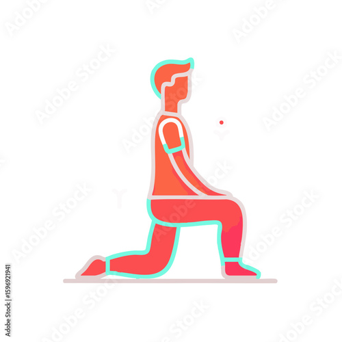 Lunge exercise: physical therapy, rehabilitation, injury prevention, fitness