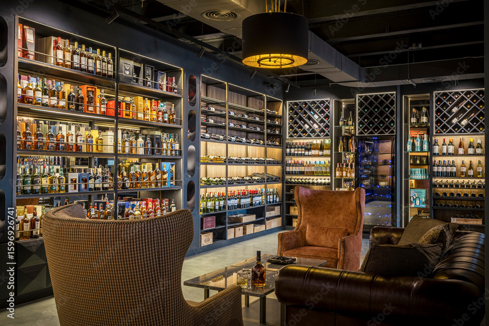 Fototapeta premium interior of a bar
