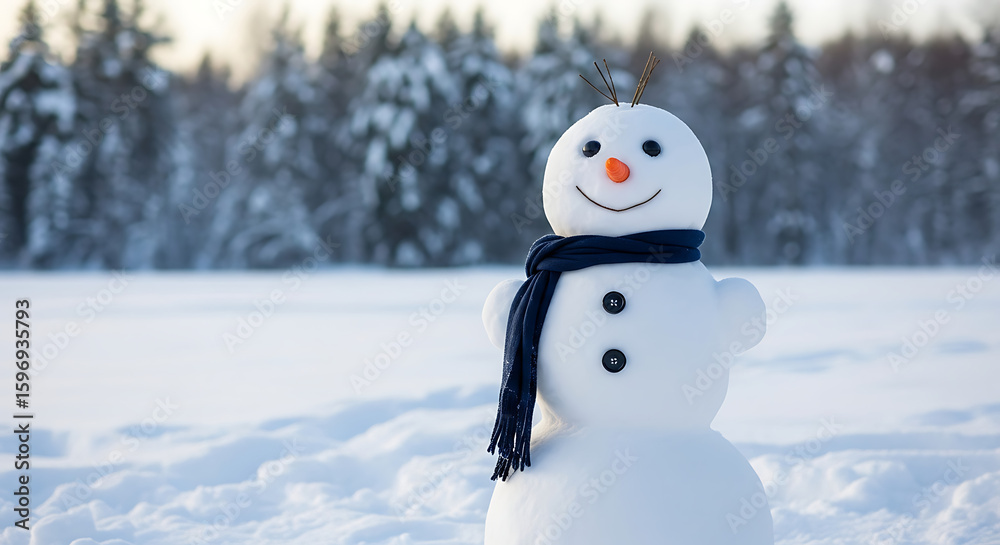 Fototapeta premium snowman