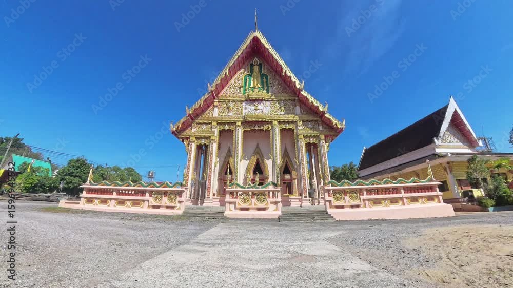 Temple in Thailand, Sadao District, Songkhla Province Temple in Thailand, Sadao District, Songkhla Province