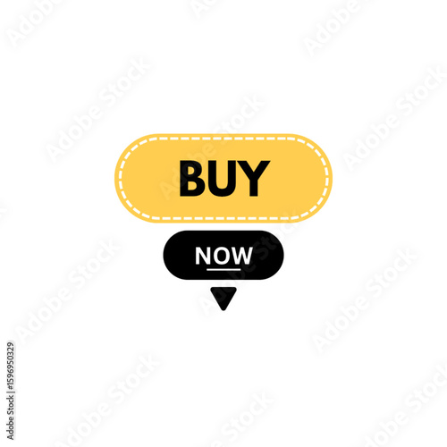 Buy now label vector. Label vector design. 