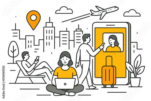 Urban travel and technology: people engaging in digital exploration