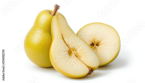 pear isolated on white