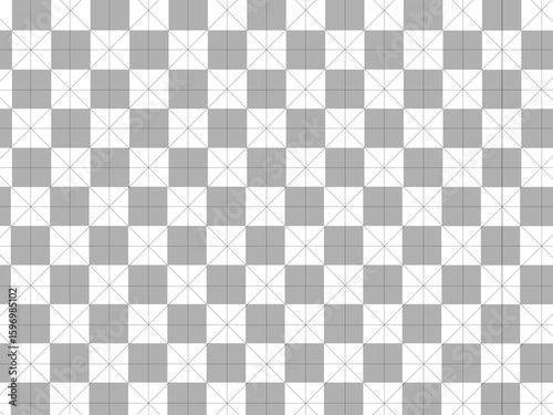 Wallpaper Mural 和柄　格子柄　シルエット素材 Torontodigital.ca