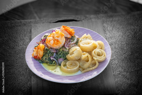 Royal Ndole with Shrimp – Traditional Cameroonian Dish