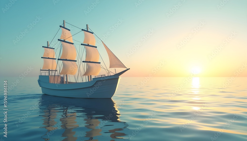 Obraz premium Navigating Joy: The Consumer Voyage
