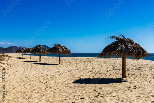 Konstfotografi sombra de palapa