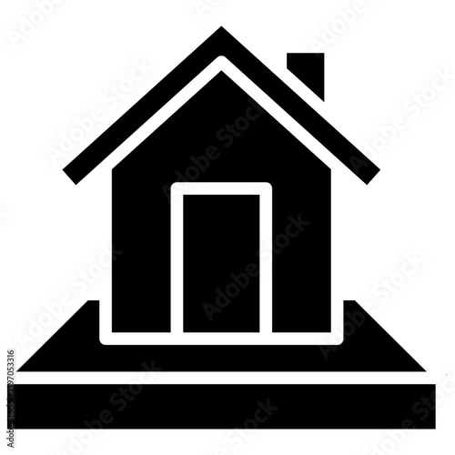 Luxury Real Estate  glyph icon