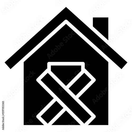 Foreclosure Services glyph icon