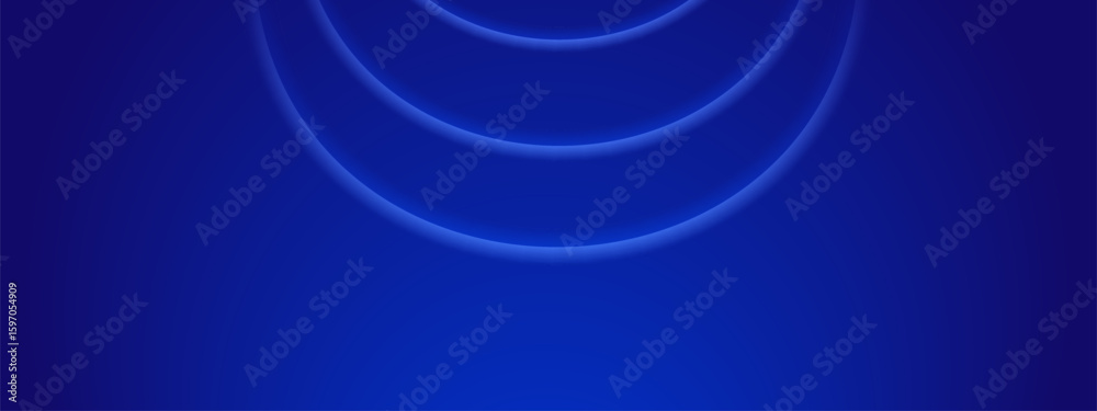 Obraz premium Abstract blue gradient geometric shape abstract background. Modern futuristic background.