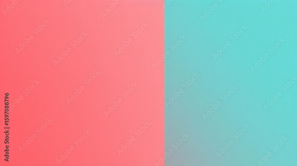 Obraz premium Abstract Pink and Teal Gradient Background