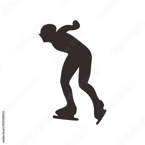 ice skater sihouette 