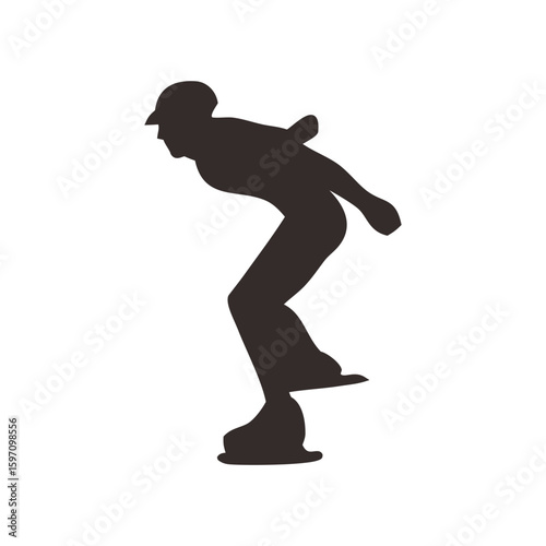 ice skater sihouette 