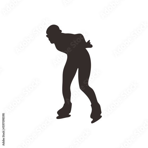 ice skater sihouette 