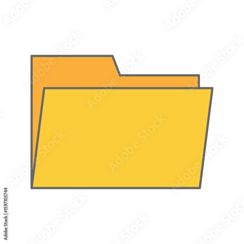 yellow folder icon