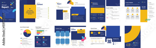 Startup Tech Annual Report Brochure