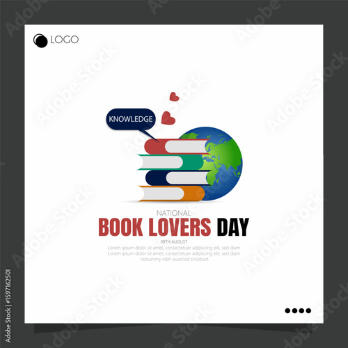 National Book Lovers Day, celebrated on August 9th, honors readers and the joy of reading