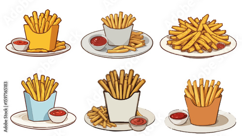 fast food icons