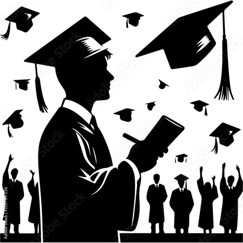 Graduate Silhouette Profile