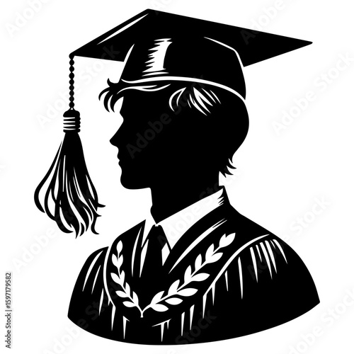 Graduate Silhouette Profile
